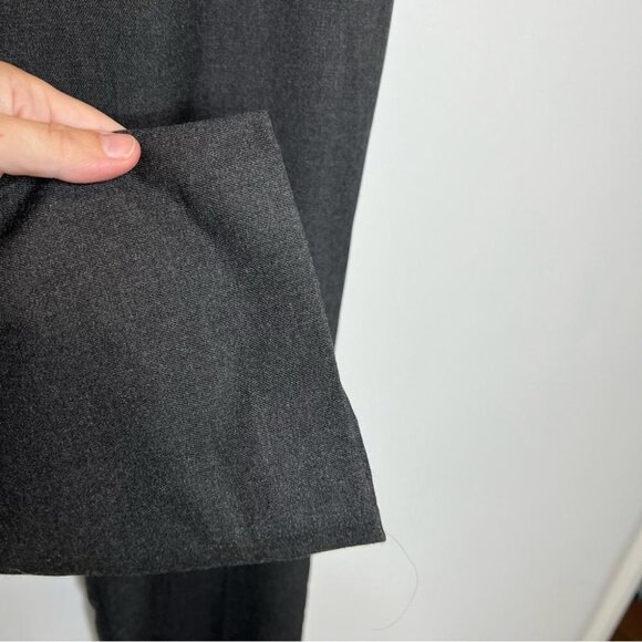 Tiffany & Co Wardrobe Womens Size 10 Charcoal Grey Ankle Length Trouser Pant - Picture 7 of 10